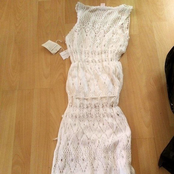 Victoria's Secret Dresses & Skirts - Crochet long Beach or day dress